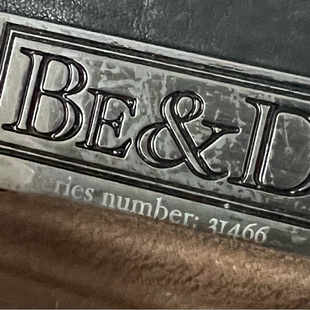 BE&D Black Leather Studded Bag - Picture 9 of 9